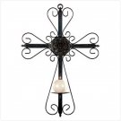 CROSS CANDLE HOLDER