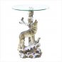 WOLF TABLE WITHGLASS TABLE TOP
