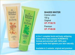 SHADES WHITER CREME LOTION