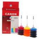 Spalvotas rašalas 3*27ml printeriam: lexmark ho canon