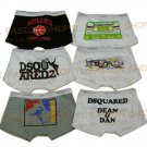 Lot of 6 pcs 09 DSQUARED D2 Man's boxers/briefs Underwear pack No 32