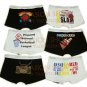 Lot of 6 pcs 09 DSQUARED D2 Man's boxers/briefs Underwear pack No 35