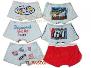 Lot of 6 pcs 09 DSQUARED D2 Man's boxers/briefs Underwear pack No 6