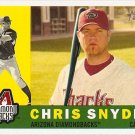 2009 Topps Heritage Chris Snyder #354 Diamondbacks