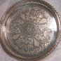 Oneida Silver Butler Tray, Lavishly Decorated (Monogrammed)