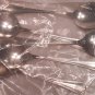 5 Gumbo Spoons silverplate by Oneida Community