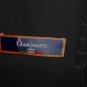 50L Marchatti 2-PC Men's Suit 2 Button Solid Black Flat Front Pants FREE Neck Tie Size 50L