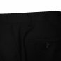 40R Marchatti 2-PC Men's Suit 3 Button Solid Black Single Pleat Pants FREE Neck Tie Size 40R
