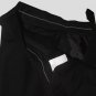 38S Fiorelli 3-Button Men's Suit Solid Black Single Pleated Pants FREE Tie Size 38S