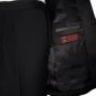 44R Mantoni 2-pc Men's Tuxedo Black 100% Wool 3 Button Single Pleate Pants FREE Bow Tie Size 44R