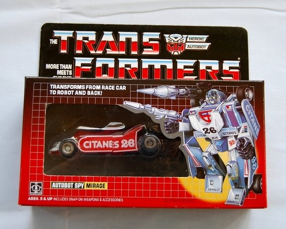 transformers g1 red car