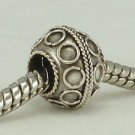 Sterling Silver Bali Bead fits Pandora, Troll, Biagi, Chamilia