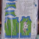 Vintage 1960s cut and sew swim suit and dress plus Simplicity  8333  doll 12 inch