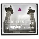 Kingston Ultimate 8 GB 133x CompactFlash Memory Card CF/8GB-U