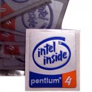 Genuine Intel Pentium 4 Sticker Logo Label Lot of 40