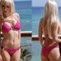 *M* Sexy Brazilian Bikini SET *NWT *MEDIUM Pink Triangle Swimsuit Swimwear*