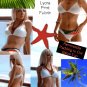 *S* *HOT Brazilian Racer Back Bikini SET* Exclusive Print Brazilian Wide Band Bikini Swimsuit Small