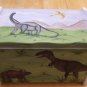 Hand Painted Dinosaur Toy Box