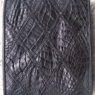 100% Genuine Black Crocodile Scrap Skin Wallet