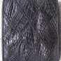 100% Genuine Black Crocodile Scrap Skin Wallet