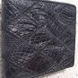 100% Genuine Black Crocodile Scrap Skin Wallet