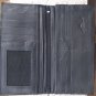 100% Genuine Black Stingray Checkbook Wallet