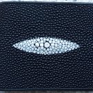 100% Genuine Black Stingray Men Wallet