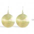 Thai Karen Hill Silver 14K Gold Plated Dangle Earrings