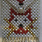 Girl's Beaded Purse with Cat Design Girl's Beaded Purse with Cat Design