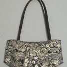 Victoria's Secret Evening Gold Leaf Pring Tote Handbag Victoria's Secret Evening Gold Leaf Pring Tote Handbag