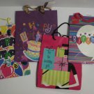 Happy Birthday Assortment of Paper Gift Bags, 10 1/2 x 12 3/4, Set of 4 Happy Birthday Assortment of Paper Gift Bags, 10 1/2 x 12 3/4, Set of 4