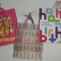 Paper Gift Bags Happy Birthday Assortment, set of 3