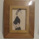 Tabletop Single Photo Frame Light Grain