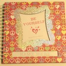 Hardcover Wirebound Girl's Journal Scrapbook Activity Book