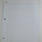 Looseleaf 3 Hole Punched Binder Filler Paper College Ruled Looseleaf 3 Hole Punched Binder Filler Paper College Ruled