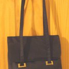 Nylon Dark Blue Shoulder Handbag Nylon Dark Blue Shoulder Handbag