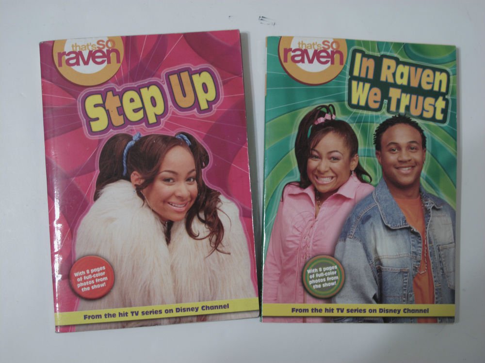 In Raven We Trust & Step Up Paperback Books from That's So Raven Collection