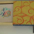 The Helix Collection Blank Notecards with Envelopes in Wooden Box