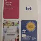 HP Banner Paper 8.5 x 11 in. 90 sheets