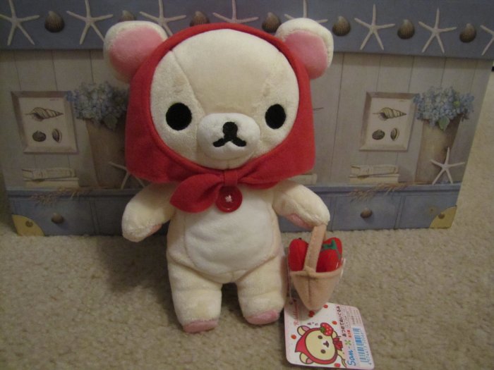 korilakkuma strawberry plush