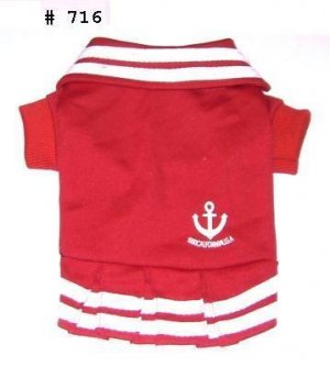 Doggie Dress - Red