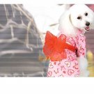 Doggie Kimono -floral printed design
