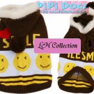 Dog Sweater - Brown + Yellow