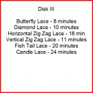Hobby Knitting Machine DVD Tutorial Disk 3