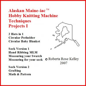 Hobby Knitting Machine Projects 1 DVD