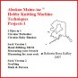 Hobby Knitting Machine Projects 1 DVD