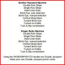 Hobby Knitting Machine DVD Tutorial Double Jacquard