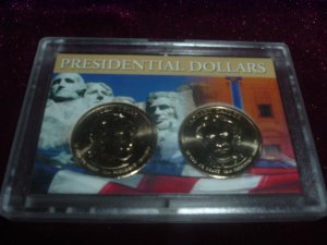 2009 Dual Presidential Dollar Set