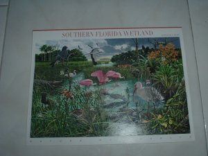 Southern Florida Wetland Block Stamps