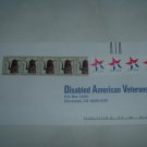 Mint Stamps on DAV Envelope